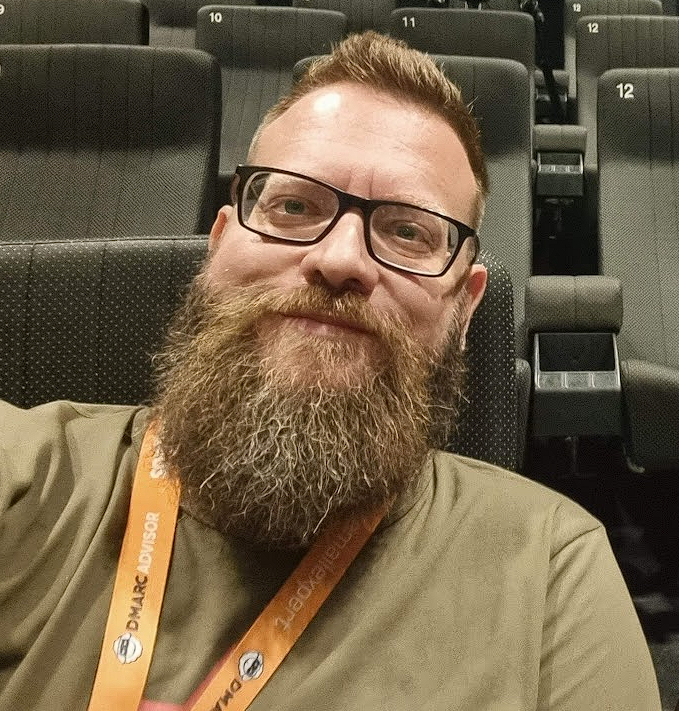Goran Lelović at a conference